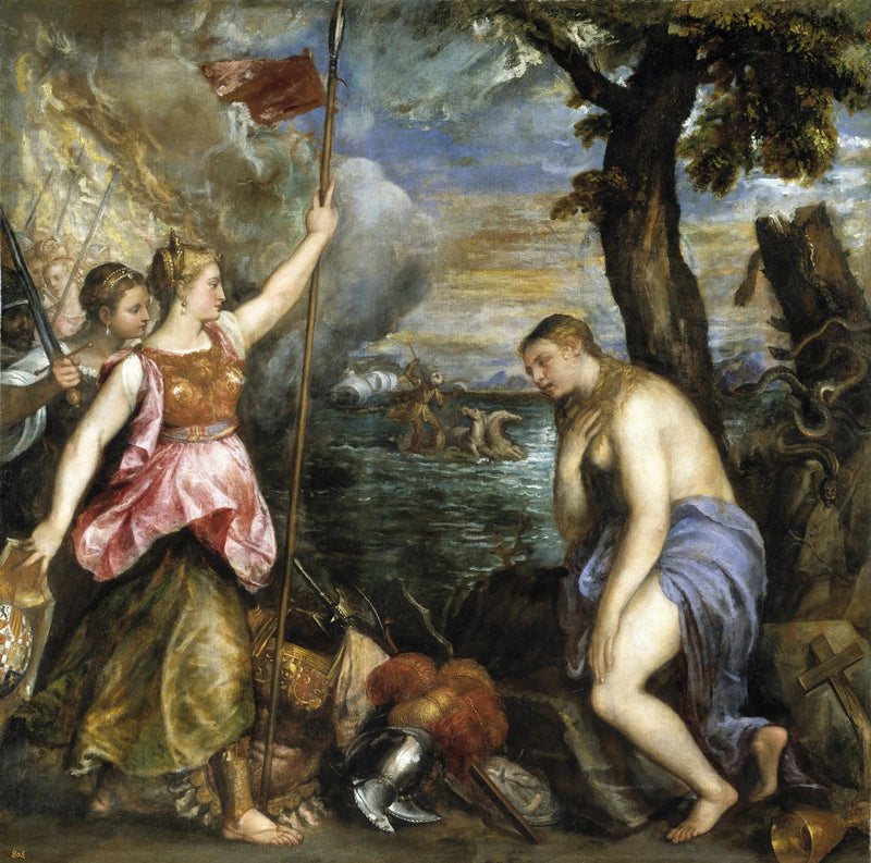 Spanien zur Rettung der Religion - Titian