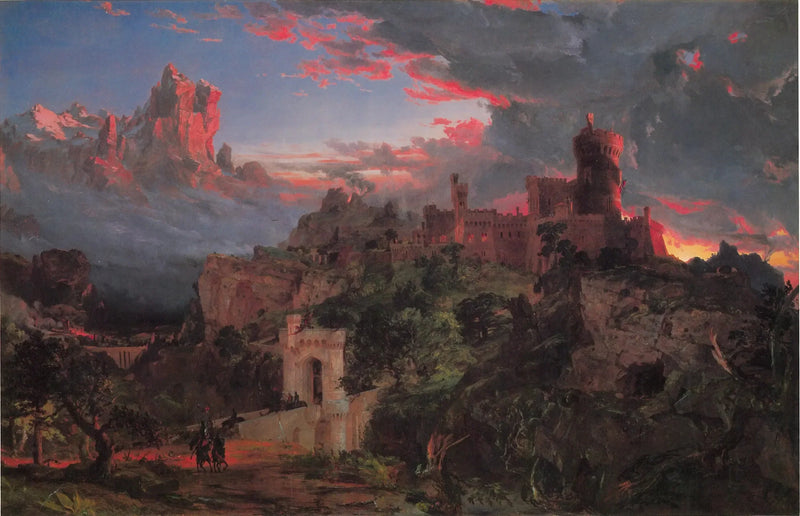 Der Geist des Krieges - Jasper Francis Cropsey