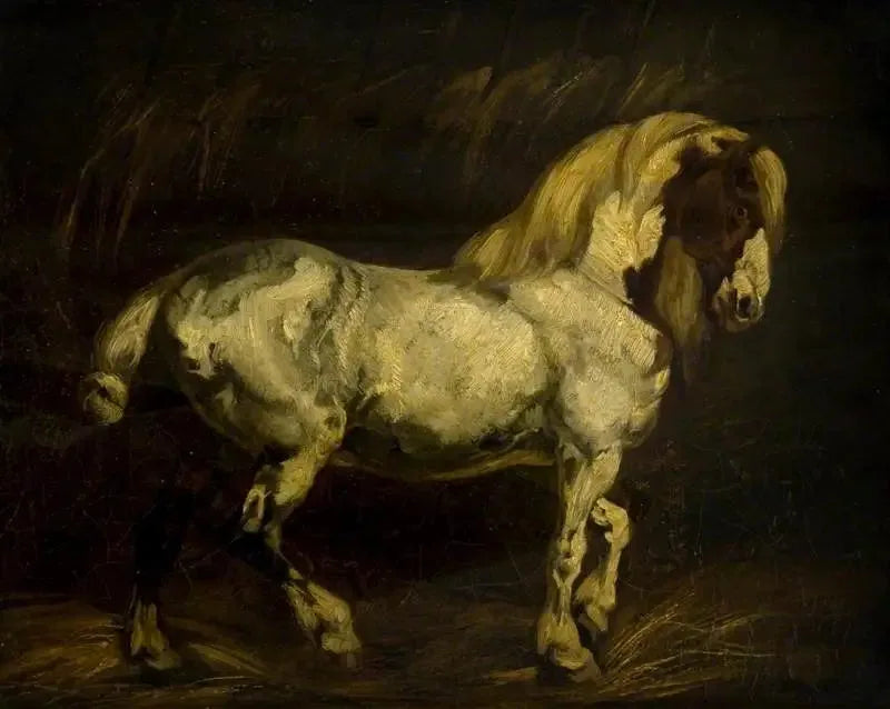 Der Hengst - Théodore Géricault