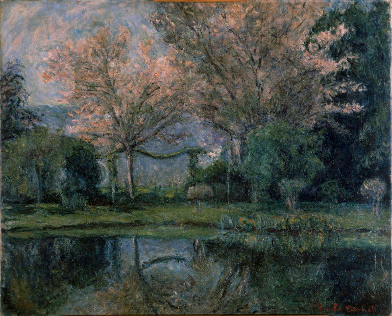 Der Teich in Giverny - Blanche Hoschede Monet