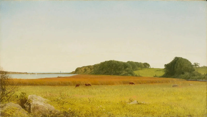 Der Almy-Teich, Newport - John Frederick Kensett