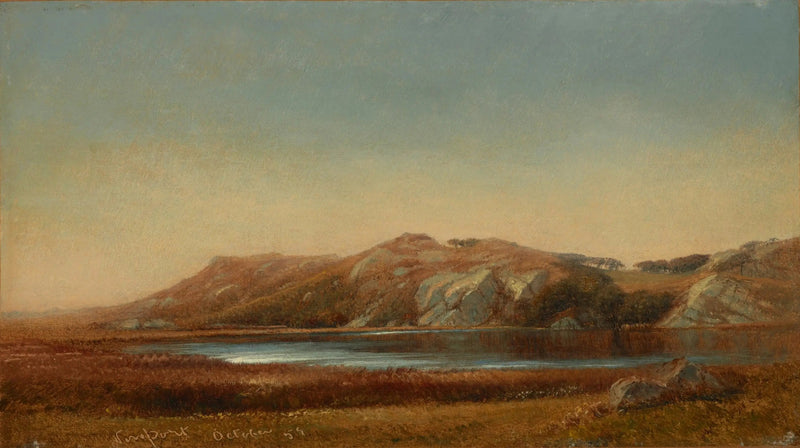 Der Almy-Teich, Newport, Rhode Island - John Frederick Kensett