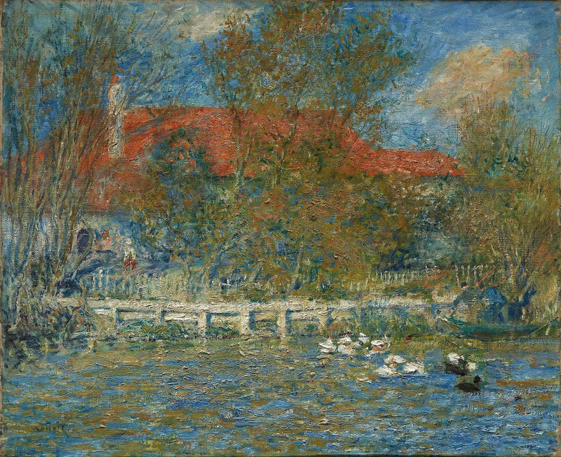 Der Ententeich - Pierre-Auguste Renoir