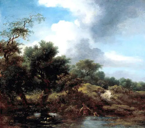 Der Teich - Jean-Honoré Fragonard