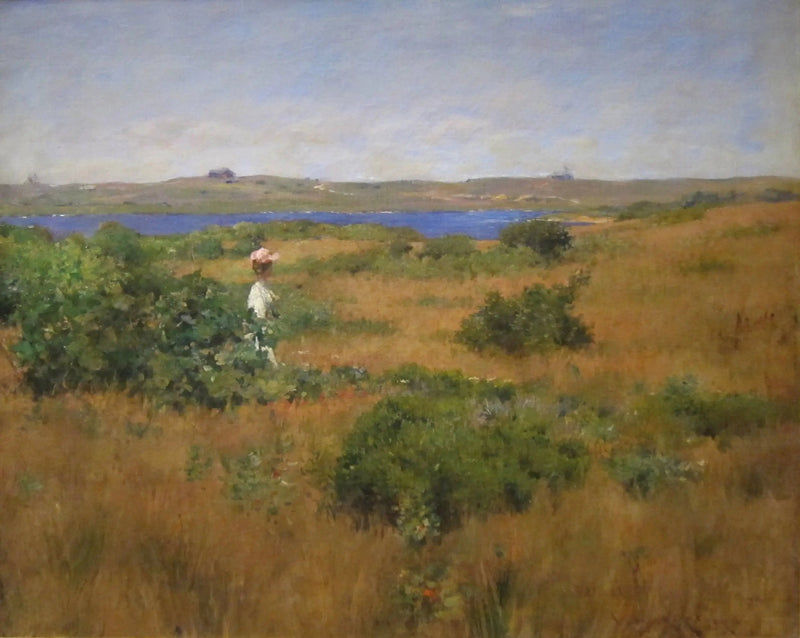 Der Sommer in Shinnecock Hills - William Merritt Chase