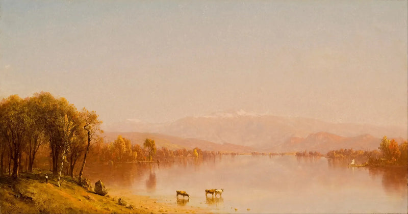Der Indianersommer in den Weißen Bergen - Sanford Robinson Gifford