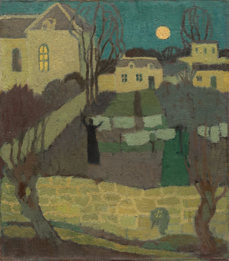 Das Wäscheaufhängen - Maurice Denis