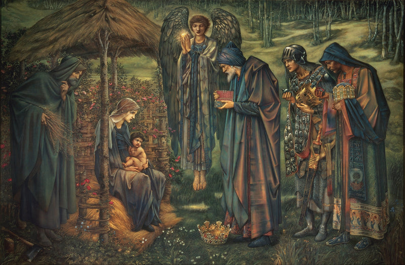 Der Stern von Bethlehem - Edward Burne-Jones