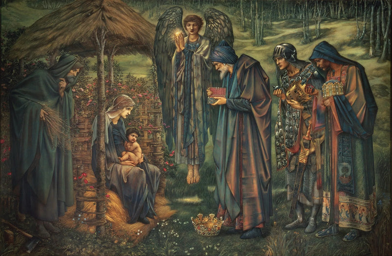 Der Stern von Bethlehem - Edward Burne-Jones