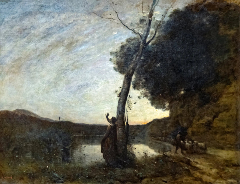 Der Stern der Hirten - Jean-Baptiste Camille Corot