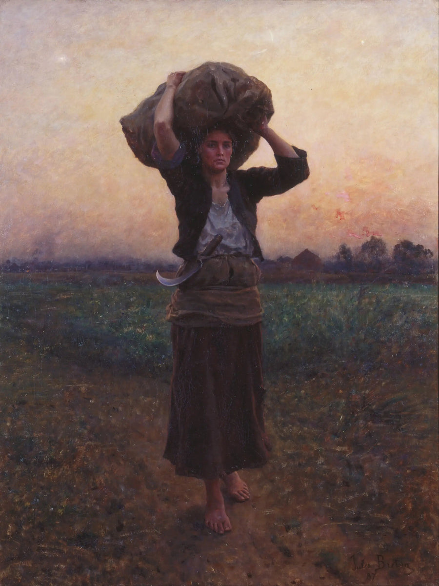 Der Stern des Hirten - Jules Breton