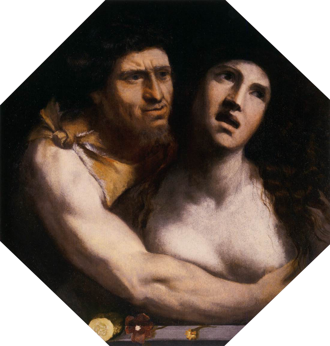 L'Étreinte - Dosso Dossi image 1 copie peinte à la main à l’huile