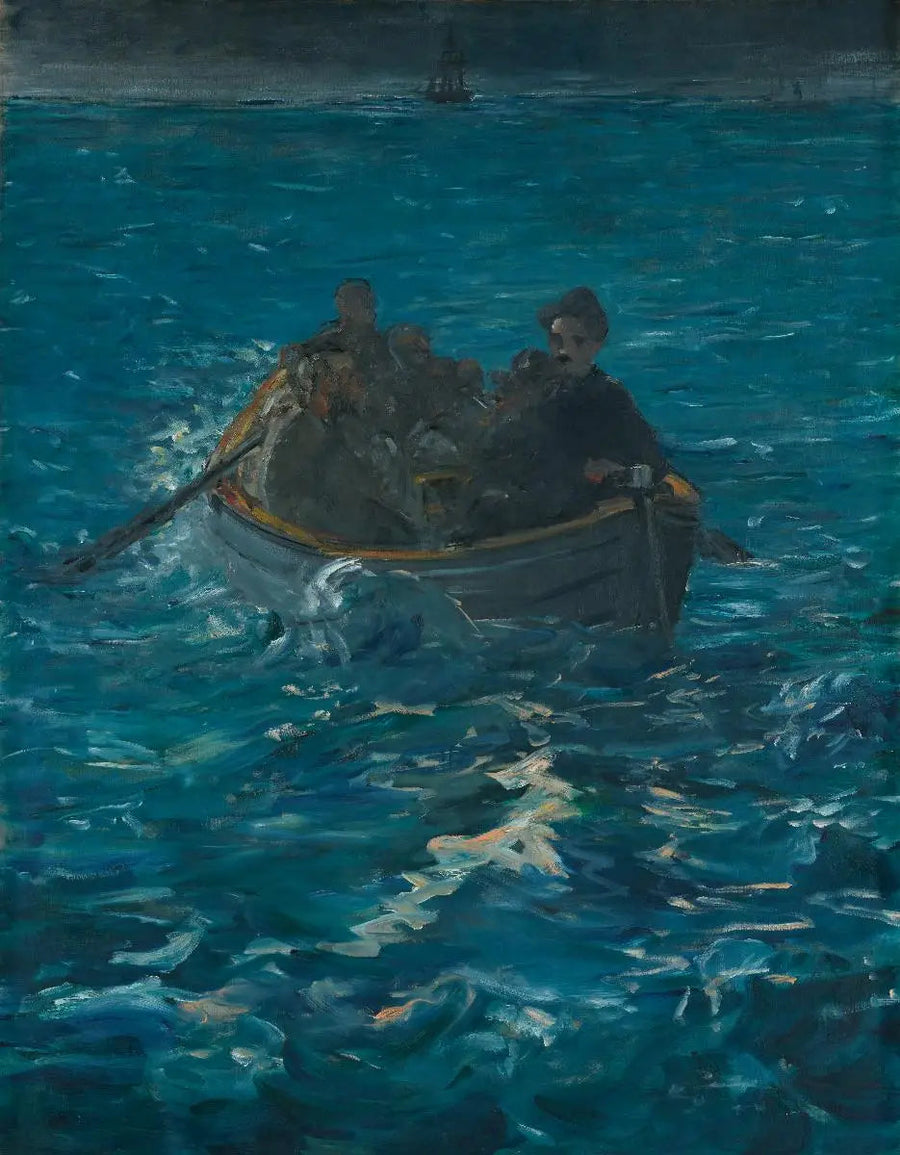Die Flucht von Rochefort - Édouard Manet