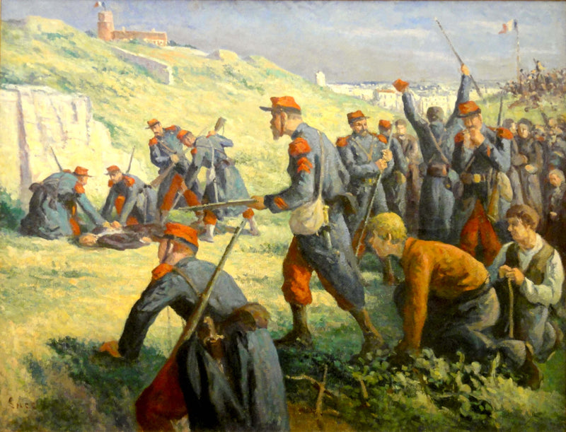 Die Ausführung von Varlin - Maximilien Luce