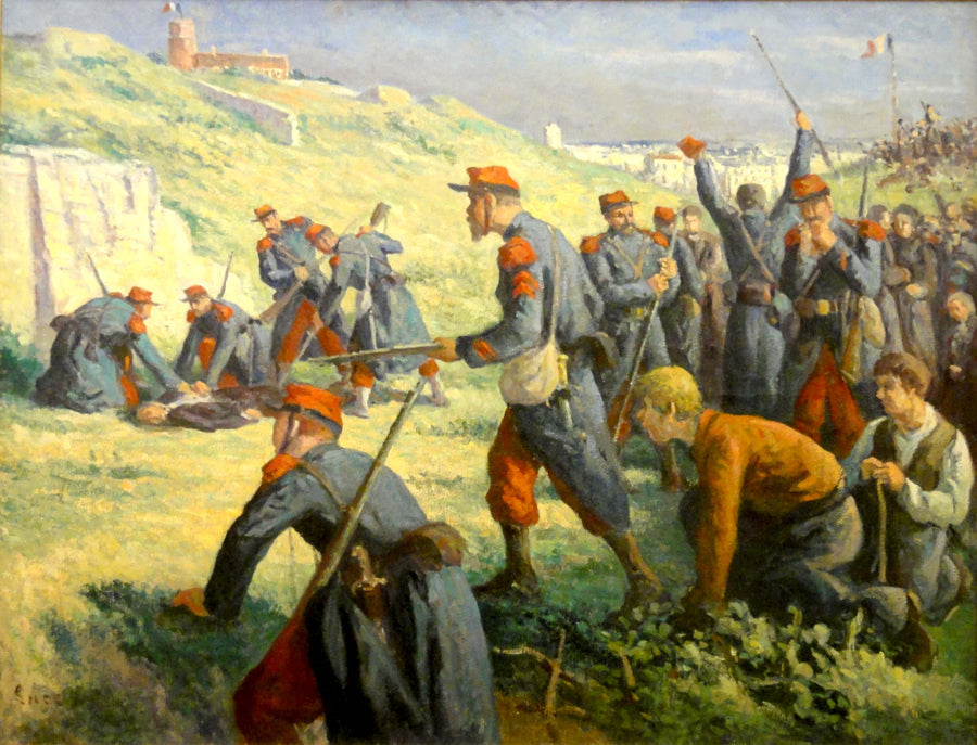 Die Ausführung von Varlin - Maximilien Luce