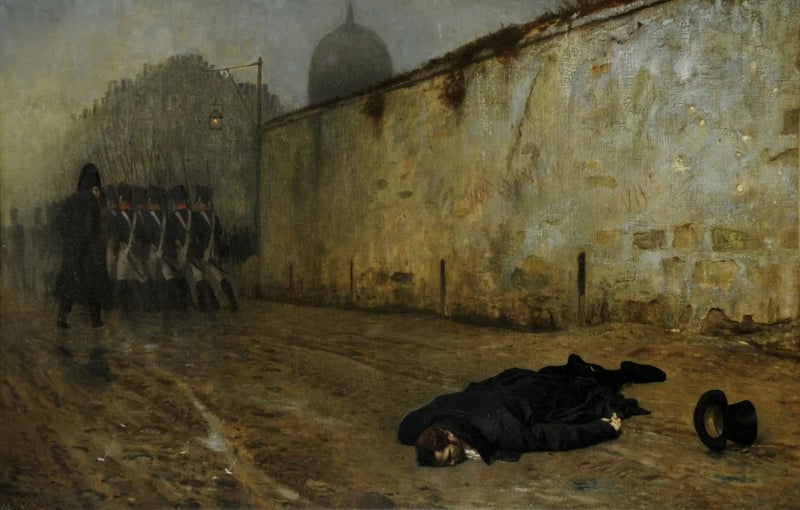 Die Ausführung des Marschalls Ney - Jean-Léon Gérôme
