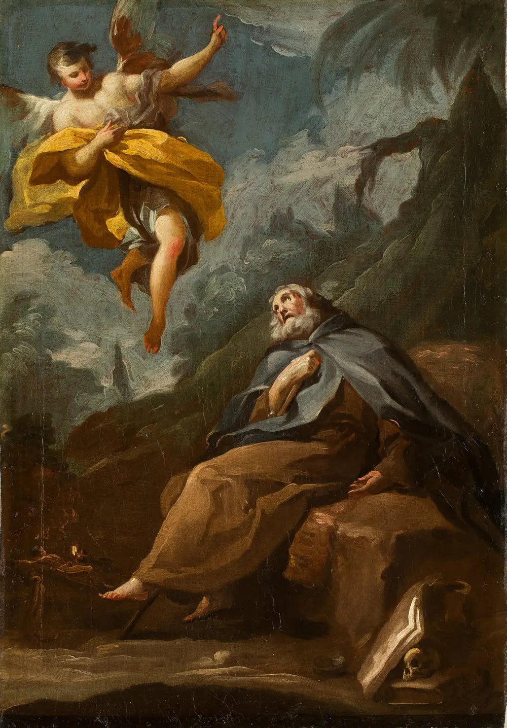 L'extase de saint Antoine abbé - Francisco de Goya image 1 reproduction artisanale de tableau