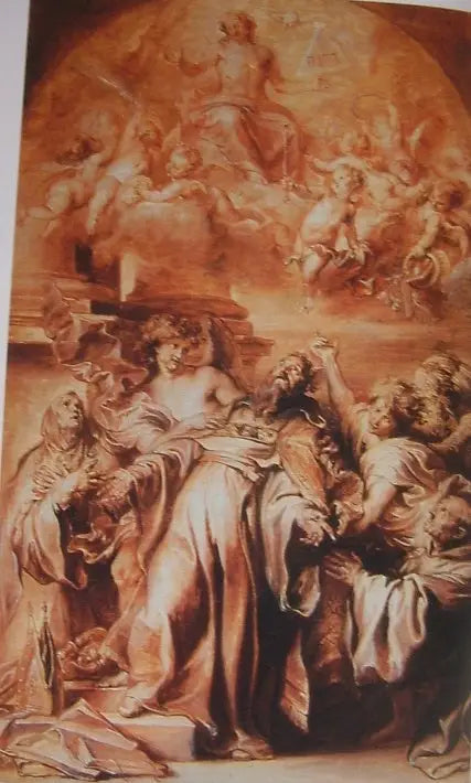 Die Ekstase des heiligen Augustinus - Antoine van Dyck