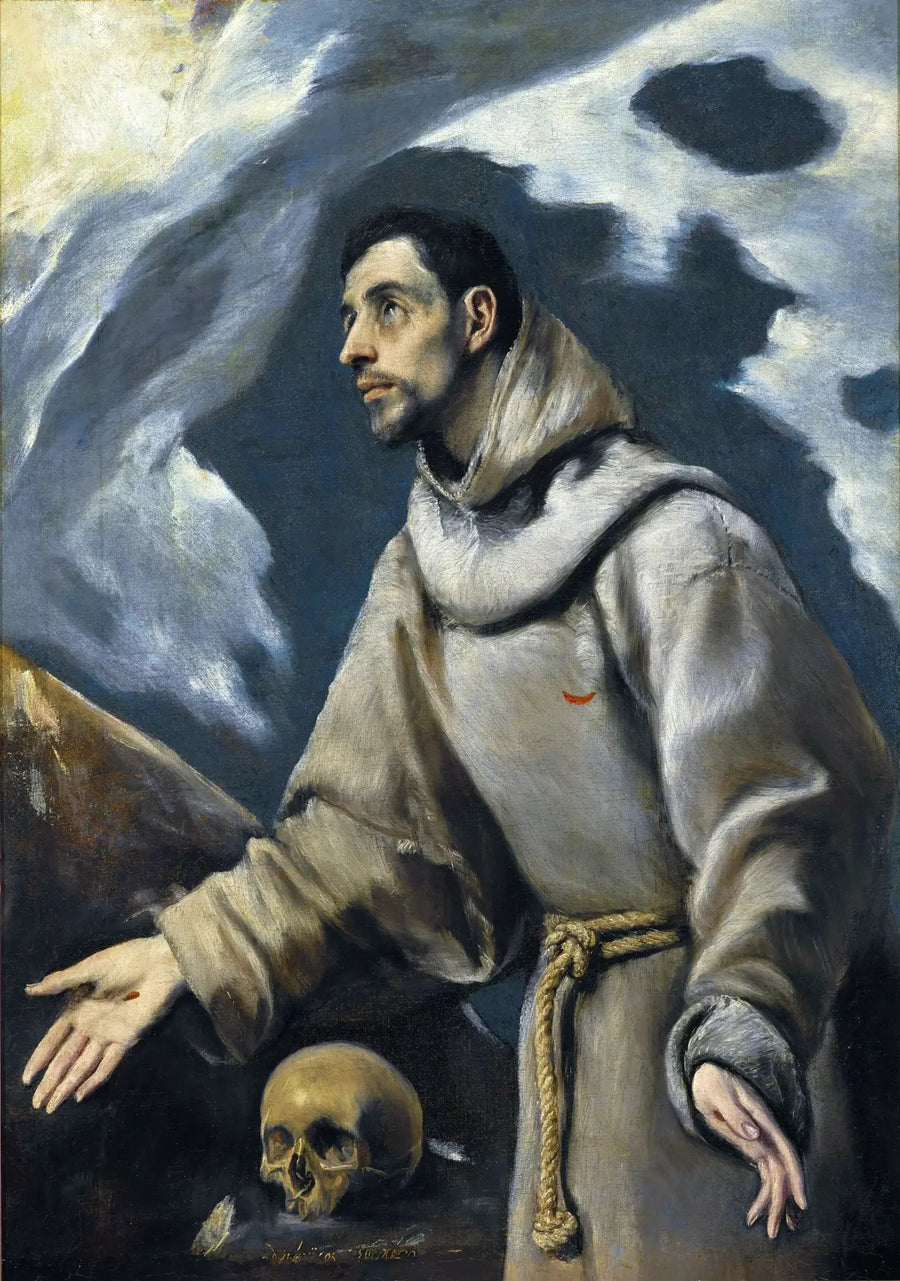 Die Ekstase des heiligen Franziskus von Assisi - El Greco