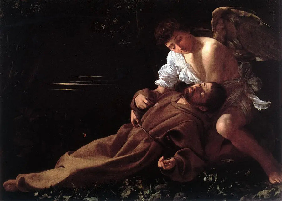Die Ekstase des heiligen Franziskus - Caravaggio