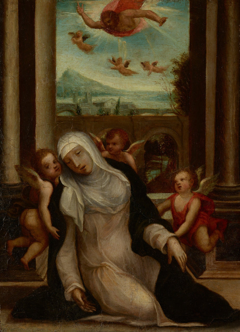 Die Ekstase der heiligen Katharina von Siena - Il Sodoma (Giovanni Antonio Bazzi)