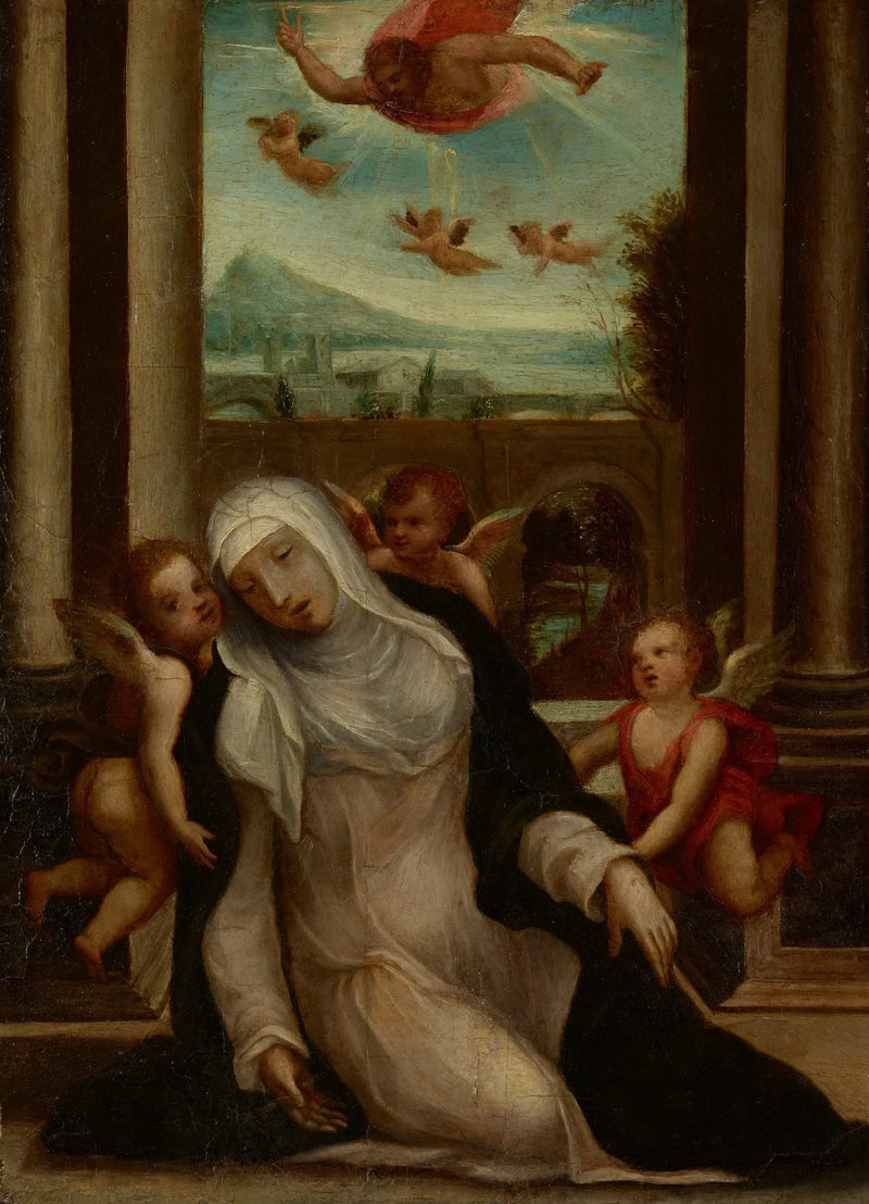 Die Ekstase der heiligen Katharina von Siena - Il Sodoma (Giovanni Antonio Bazzi)