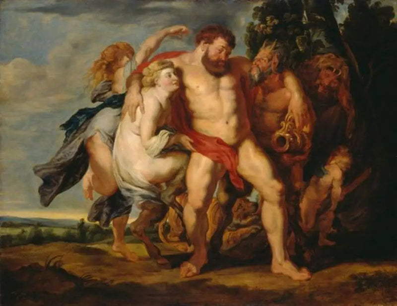 Der betrunkene Herkules - Peter Paul Rubens