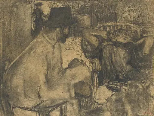 Die Teestunde - Édouard Vuillard