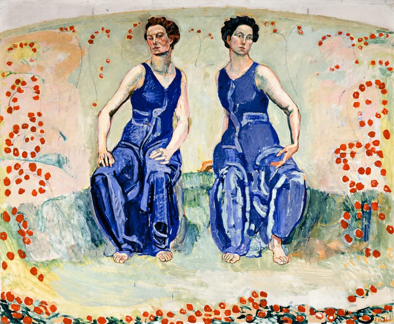Die Heilige Stunde - Ferdinand Hodler