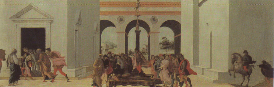 Die Geschichte von Lucrezia - Filippino Lippi