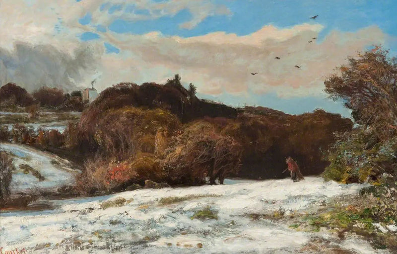 Der Winter in Ornans - Gustave Courbet