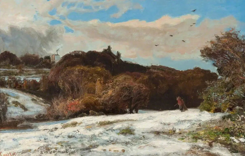 Der Winter in Ornans - Gustave Courbet