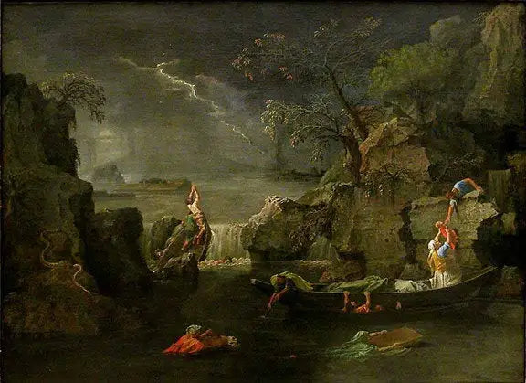 Der Winter - Nicolas Poussin