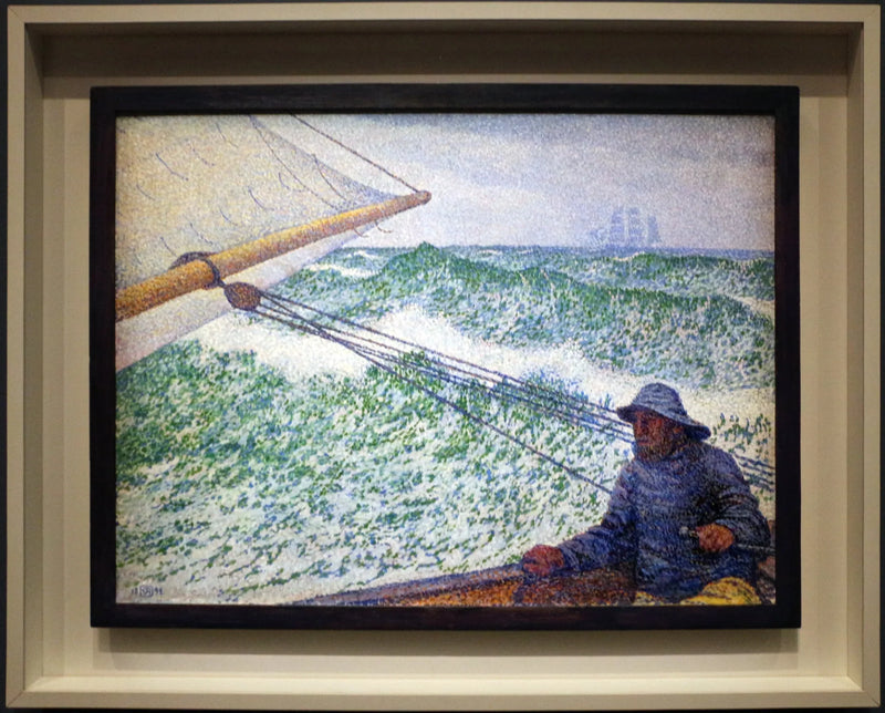 Der Mann am Steuer - Théo van Rysselberghe