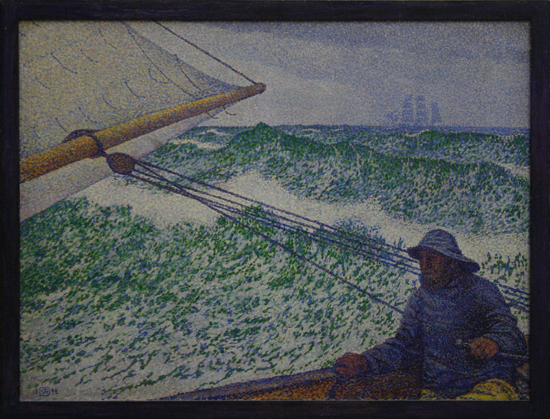 Der Mann am Steuer - Théo van Rysselberghe