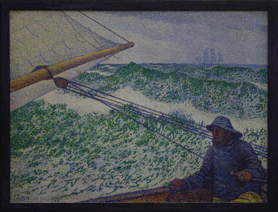 Der Mann am Steuer - Théo van Rysselberghe