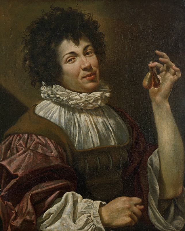Der Mann mit der Feige - Simon Vouet