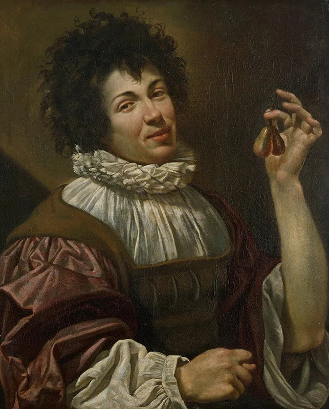 Der Mann mit der Feige - Simon Vouet