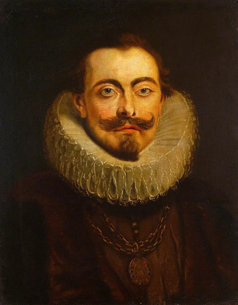 Der Mann mit der Erdbeere - Peter Paul Rubens