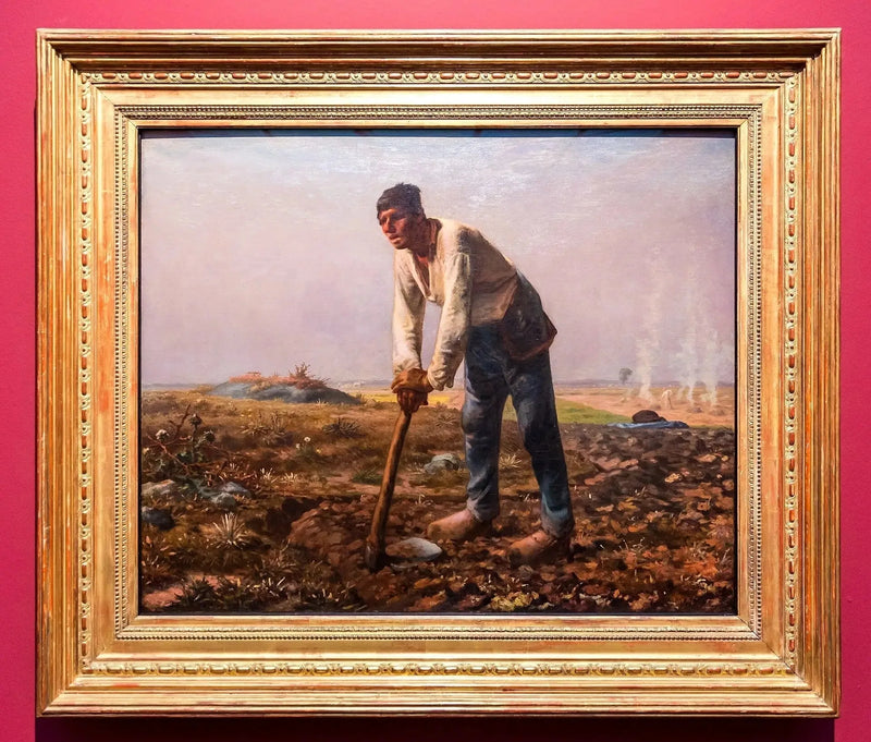 Der Mann mit der Hacke - Jean-François Millet