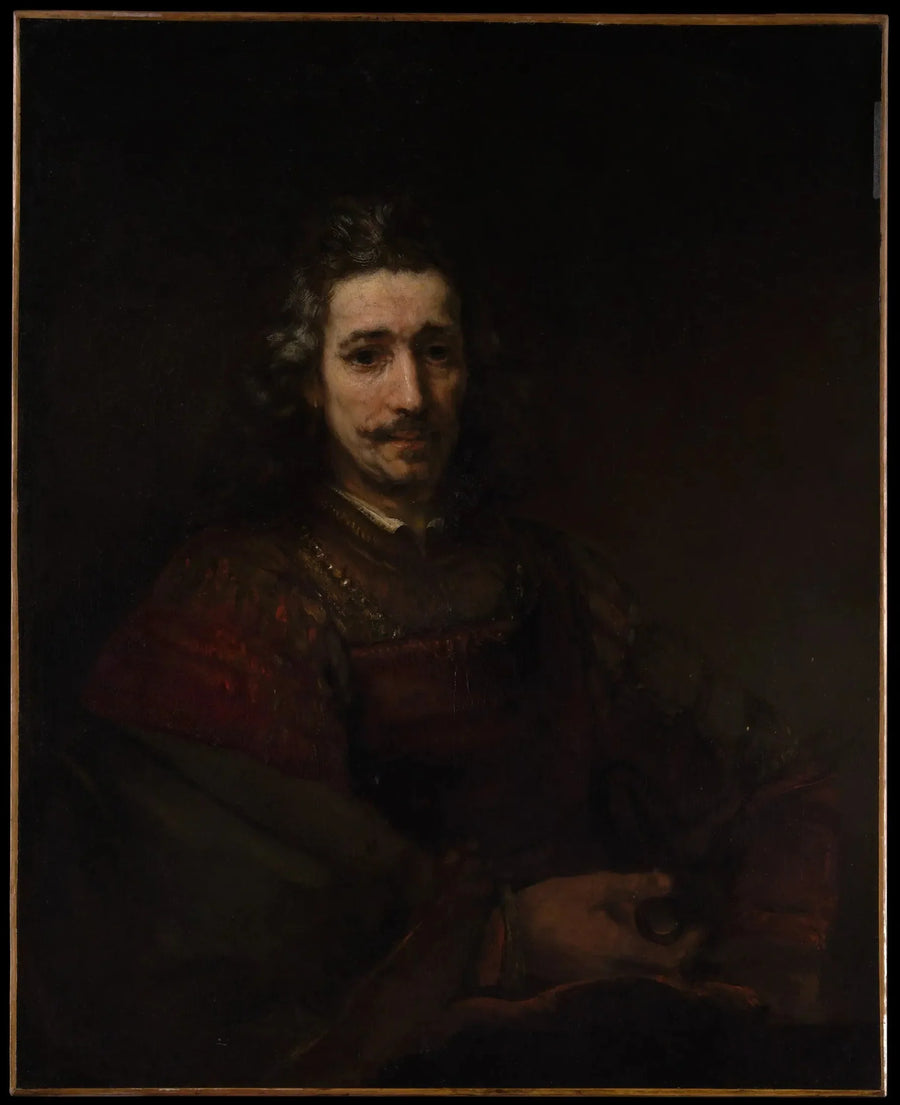 Der Mann mit der Lupe - Rembrandt