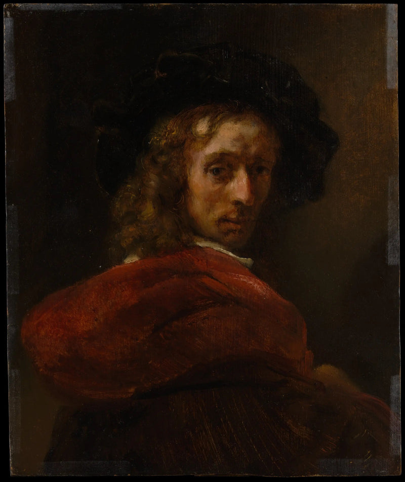 Der Mann im roten Mantel - Rembrandt