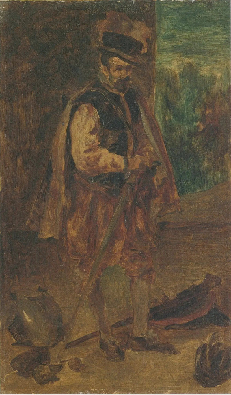 Der Mann mit einem Stock - Édouard Manet