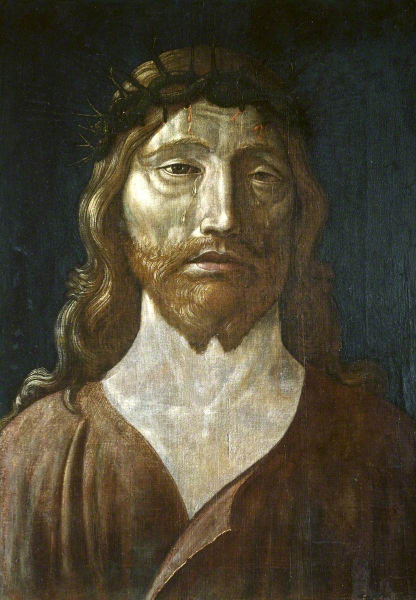 L'homme de douleurs - Andrea Mantegna image 1 reproduction artisanale de tableau