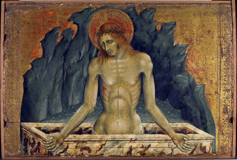 Der Mann der Schmerzen - Giovanni di Paolo