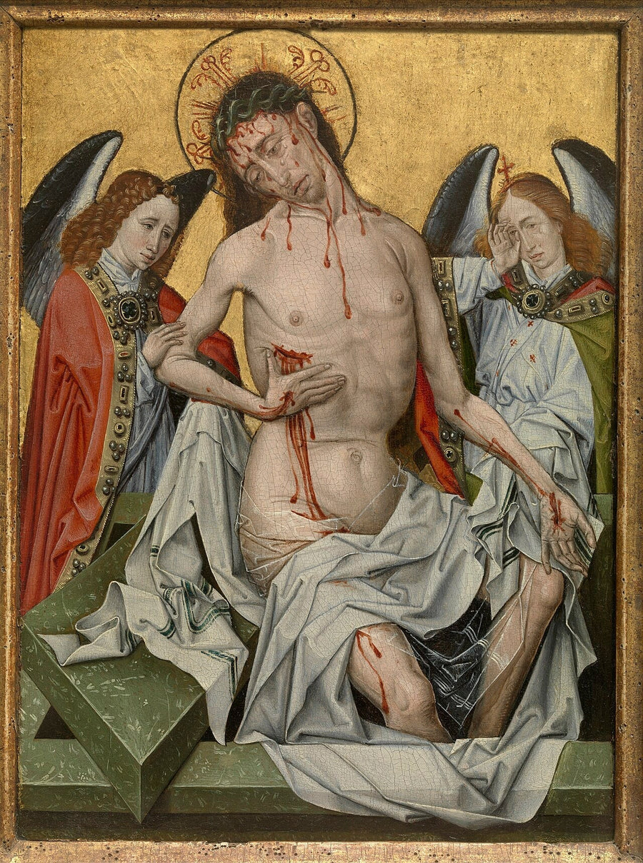 Der Mann der Schmerzen - Robert Campin
