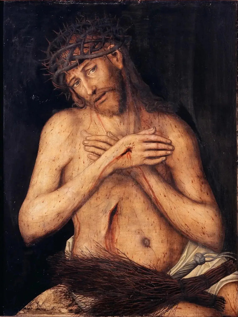 Der Mann des Schmerzes - Lucas Cranach der Ältere