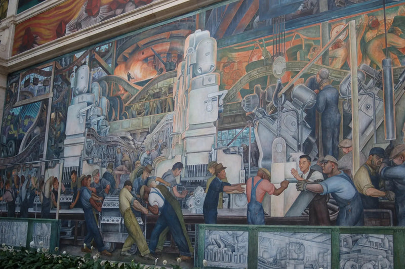 Der Mann und die Maschine - Diego Rivera