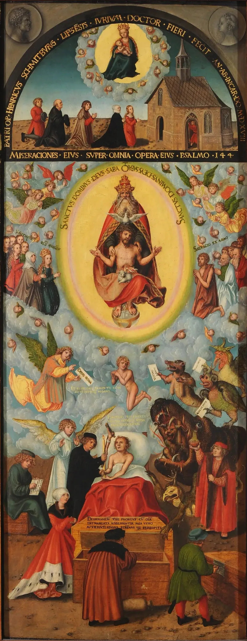 Der sterbende Mann - Lucas Cranach der Ältere