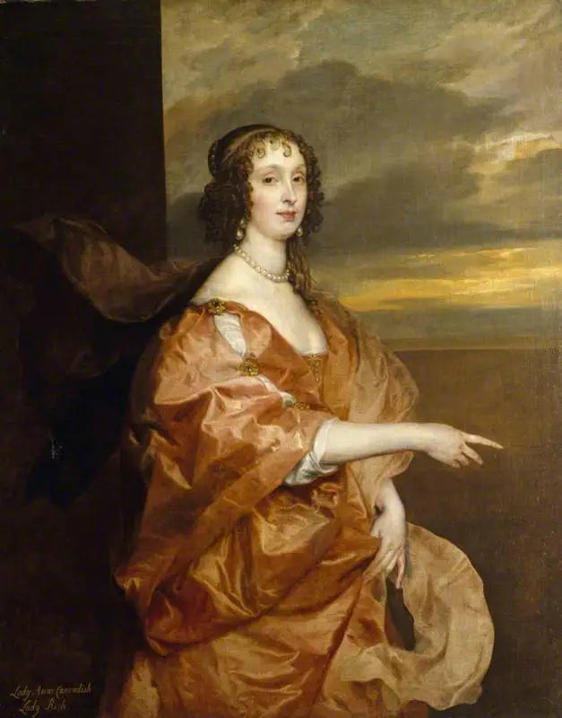 Die ehrenwerte Anne Boteler, Countess of Newport, später Countess of Portland (ca. 1610 – 1669) - Antoine van Dyck